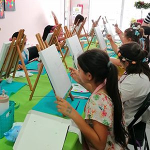 Clases de dibujo y pintura niños y niñas